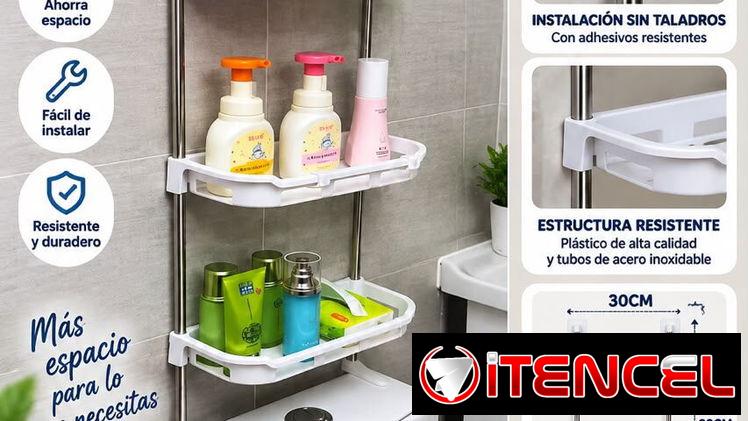 Organizador de baño (3 niveles) en 8000 cup