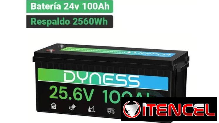 Batería LiFePO4 DYNESS - 24V 100Ah - Respaldo Energético