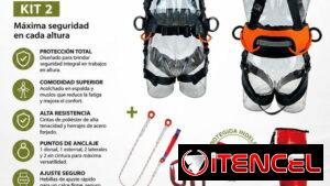 Arnés integral para trabajo alpinismo marca Patacho