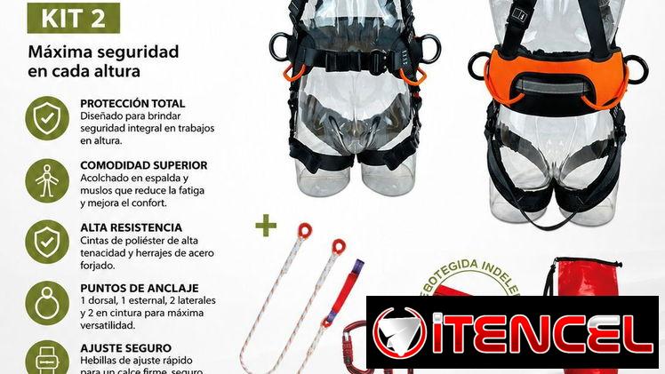 Arnés integral para trabajo alpinismo marca Patacho