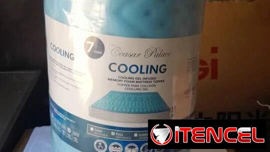 Topper de espuma con gel refrescante 4 cm (Full) — foto 2
