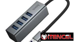 Adaptador hb1b 4 en 1 usb a usb 3.0 con velocidad 5gbps