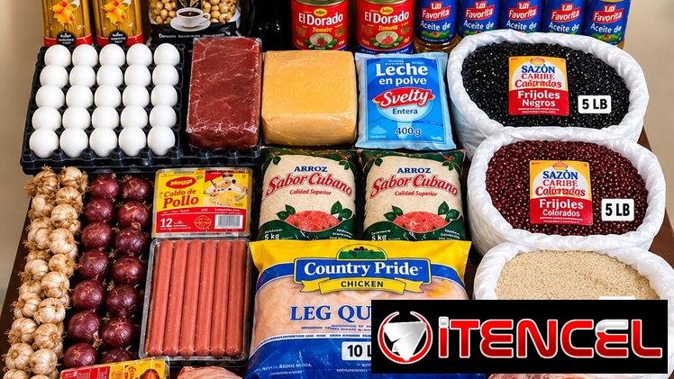 Combo de comida para cualquier parte de cuba
