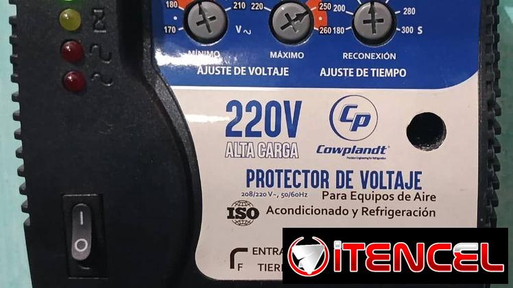 Protector de voltaje 220 V alta carga para aire acondicionado