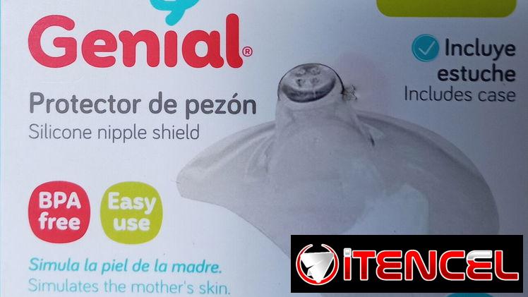 Pezoneras de silicona para lactancia (nuevas en su caja)