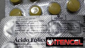 ÁCIDO FÓLICO 5 mg VENCEN EN diciembre/2028