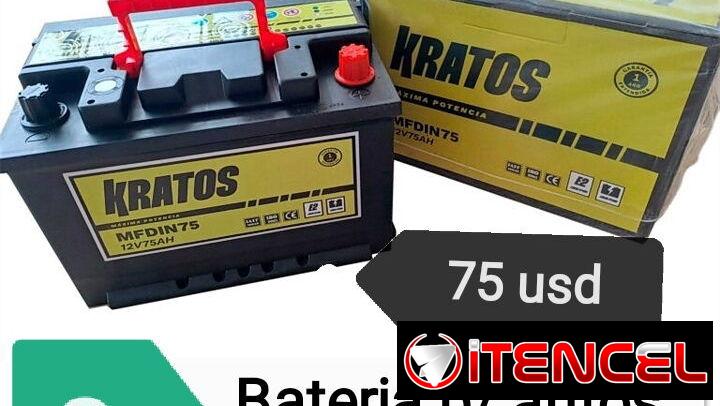 Baterias para autos 12V75A, Interesados llamar o escribir por WhatsApp al 59675728. Soy del reparto Camilo Cienfuegos Ha