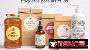 Etiquetas y sticker para su producto