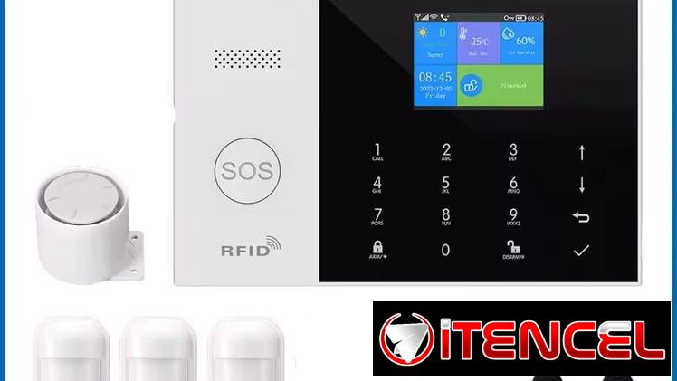 Sistema de alarma inalambrico , proteja su casa