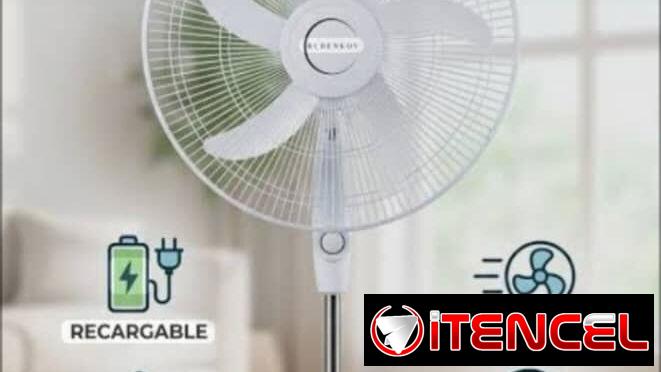 Ventilador recargable g2