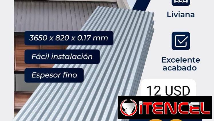 Tejas de Zinc Onduladas de Acero Galvanizado