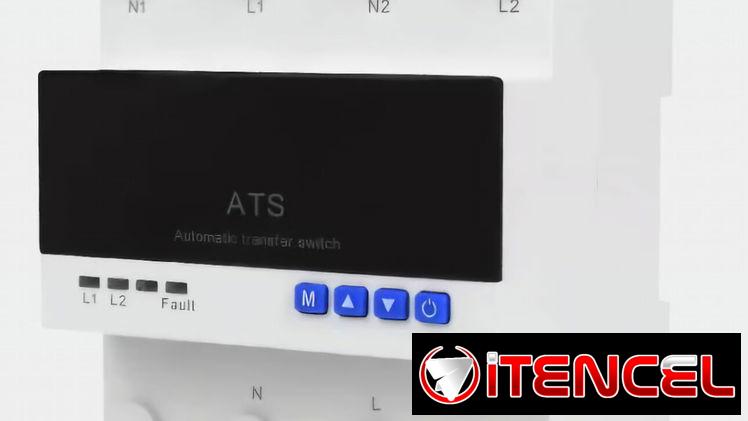 ATS Protector Digital programable trifásico 110v,220v 100A