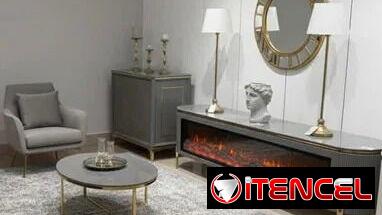 Chimenea eléctrica tipo mueble — foto 4