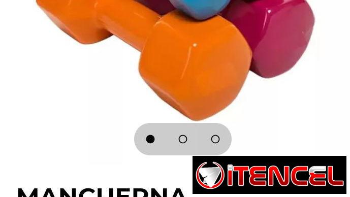 Mancuernas de 2,4,6 y 8 libras