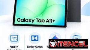 Samsung Galaxy Tab A11+ 5G (tiene para SIM) nuevo envío a domicilio incluído 360 USD