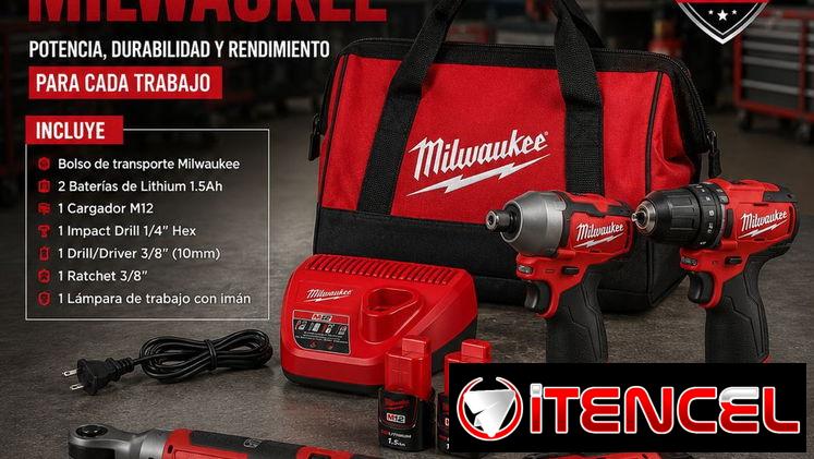 Combo herramienta Milwaukee 5 pieza