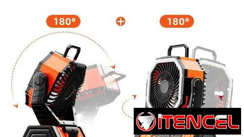 Ventilador recargable