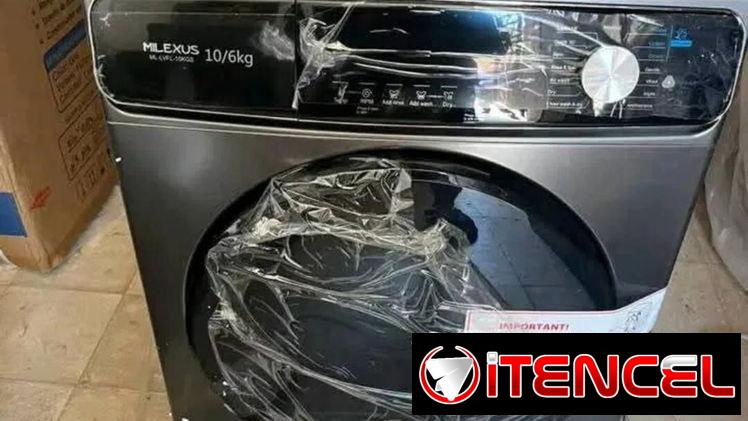 LAVADORA SECADORA AL VAPOR MILEXUS 10 KG