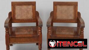 Pareja de butacas - madera de majagua