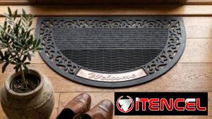 🌸 Alfombras Welcome engomadas