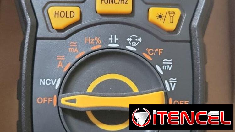 Multimetro AICEVOOS profesional MIDE CAPACITANCIA