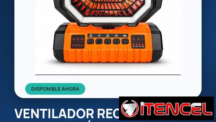 Ventilador Recargable X11 – Batería 20,000 mAh