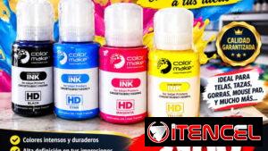 Tintas Color make HD para sublimación