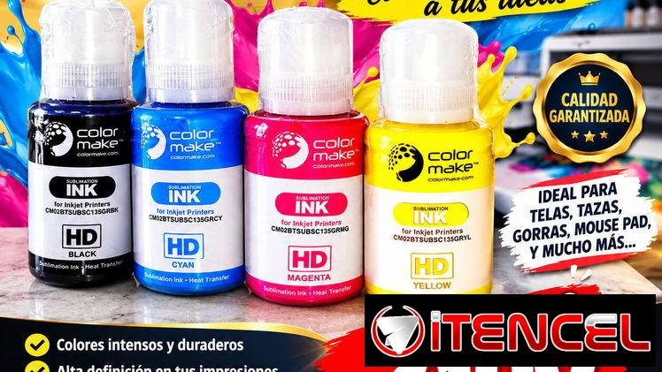 Tintas Color make HD para sublimación