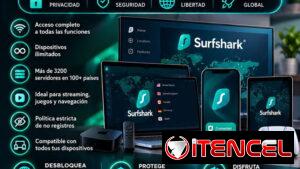Cuenta completa Surfshark VPN