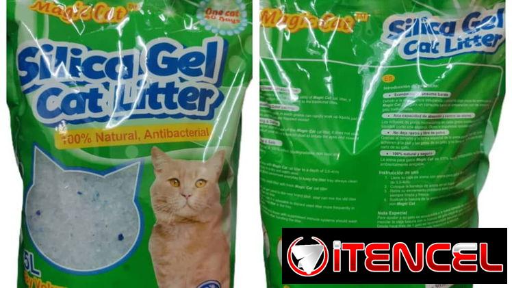 Arena Para Gatos De Cristales De Gel De Silice