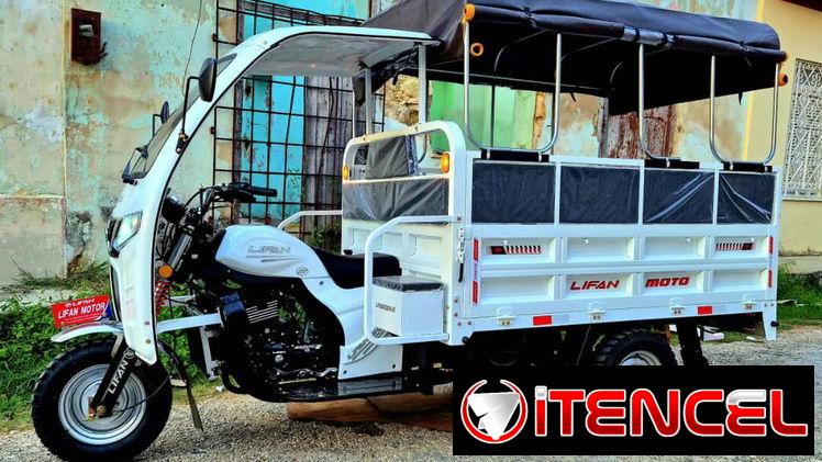 Triciclo de combustión Lifan 300 cc de carga y paseo