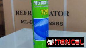 Silicona de poliuretano para el sellado de parabrisa,  Marca: Q7