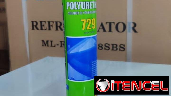 Silicona de poliuretano para el sellado de parabrisa,  Marca: Q7