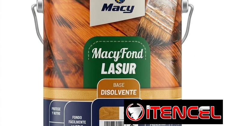 DISOLVENTE. MacyFond Lasur (Incoloro, 4L).