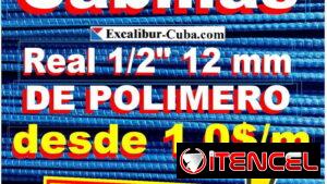 Cabillas de Polimero 12,2mm (1/2") x 9m