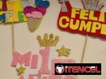 Topper para cumpleaños