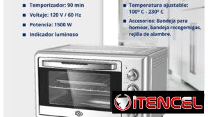 Horno  de 32 litros Eko Electrico
