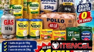 Combo de comida para toda Cuba