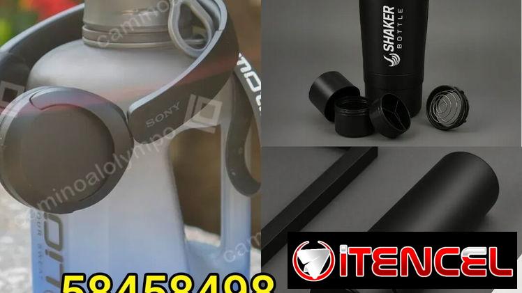 Pomos, shakers y termos para gym