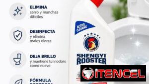 Limpia, Desincrusta y da brillo para el baño