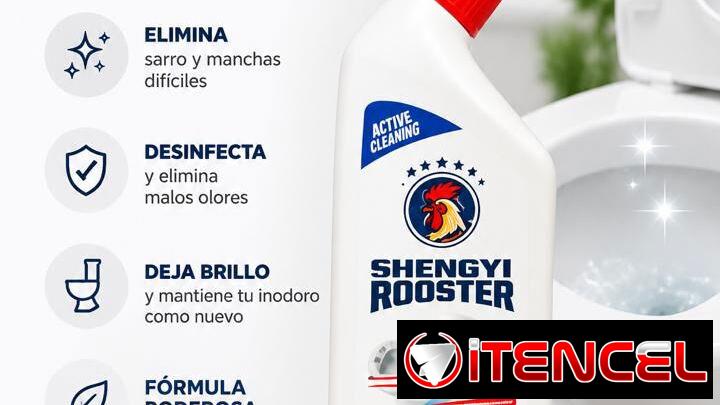 Limpia, Desincrusta y da brillo para el baño