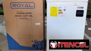 *Nevera Royal de 3.5 pies³👣* *Inverter* *Tiene luz interior y cerradura* - Precio 270 USD - Con transporte - Garantí