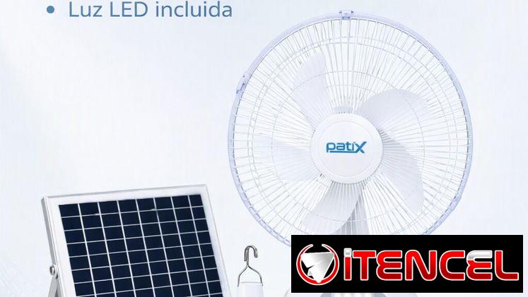 MESA..VENTILADOR RECARGABLE