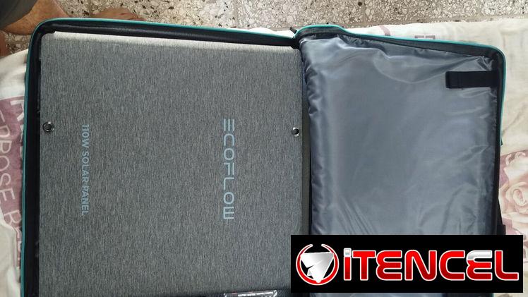 Vendo panel solar plegable original de Ecoflow de 110W