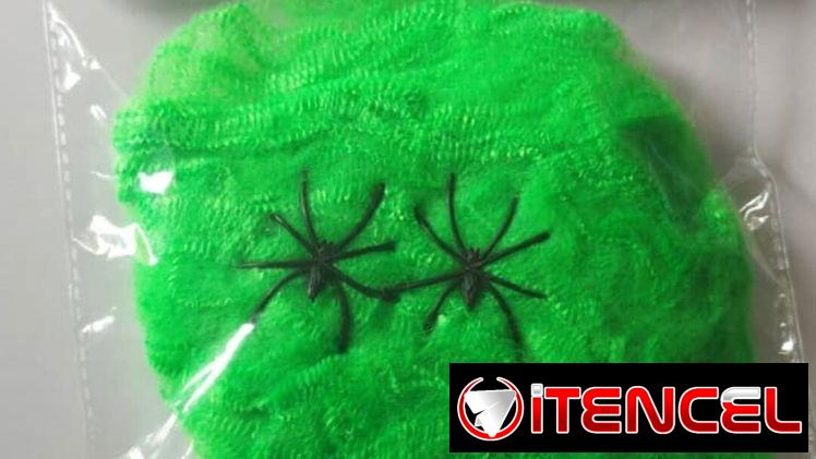 Halloween 🎃  telarañas, decoración,  locales fiestas