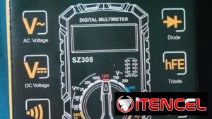 Multimetro digital ANENG SZ308 ...HIGH PRECISION