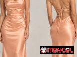 Vestidos de lujo, satén