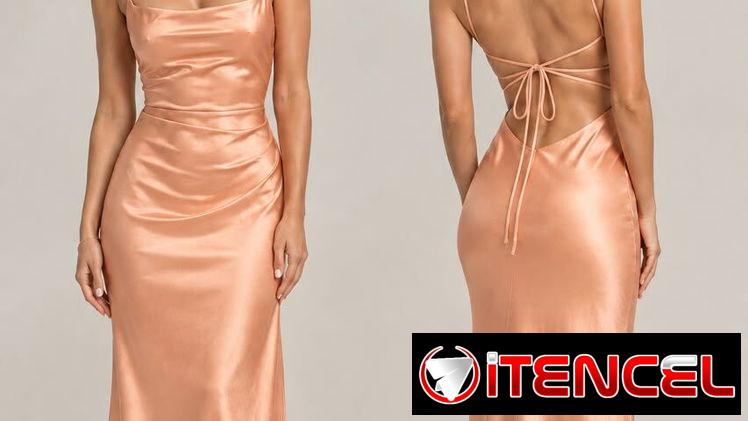 Vestidos de lujo, satén