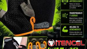 Guantillas para el gimnasio 8 usd