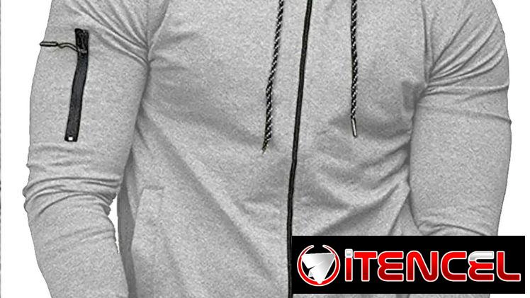 Sudadera Hombre Con Capucha De Calidad Con Cierre Hoodie — foto 4